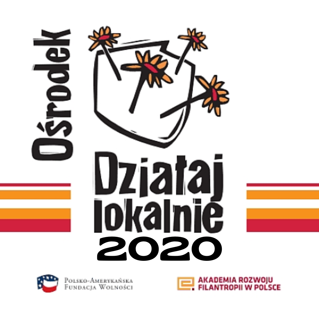 Logo Działaj Lokalnie z datą 2020