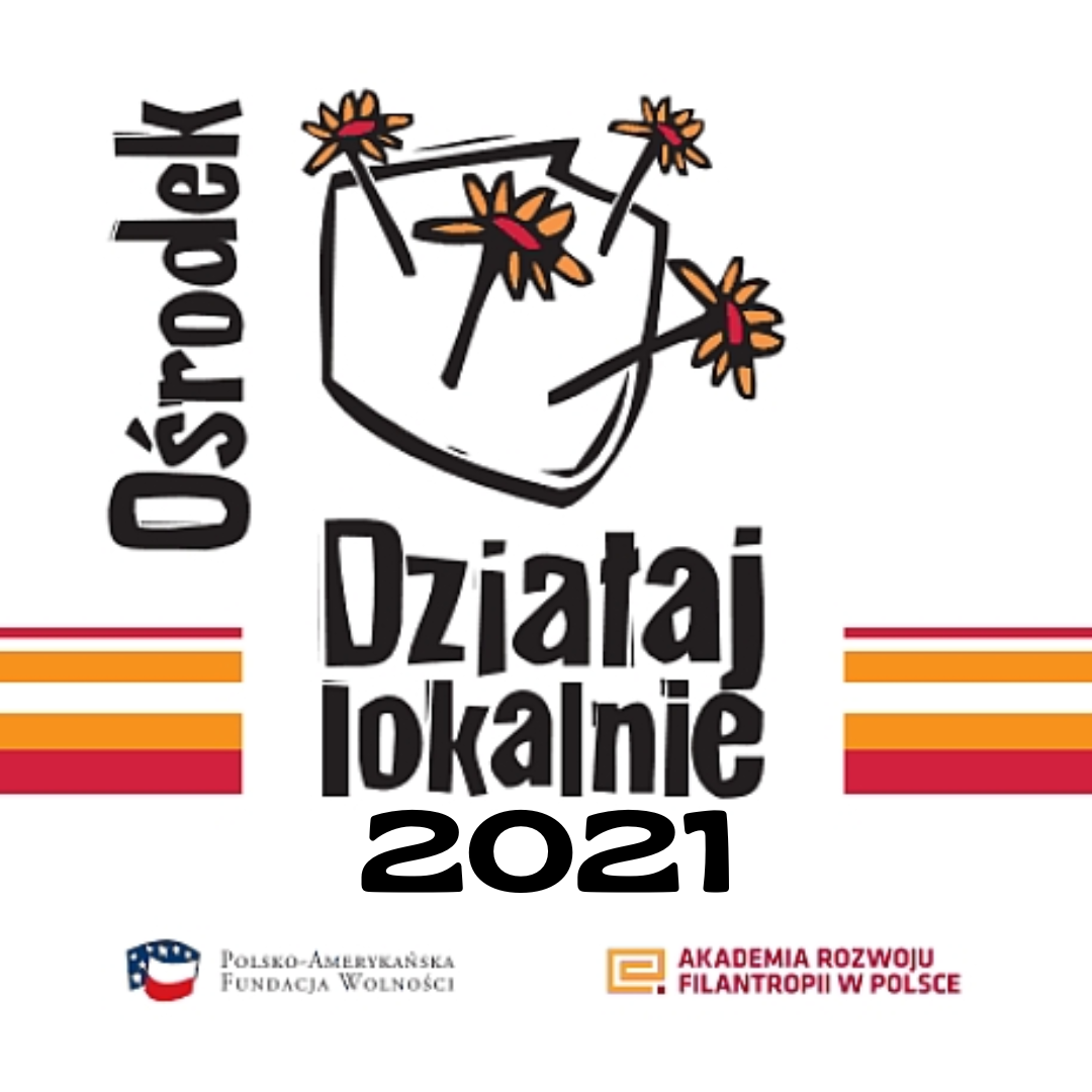 Logo Działaj Lokalnie z datą 2021