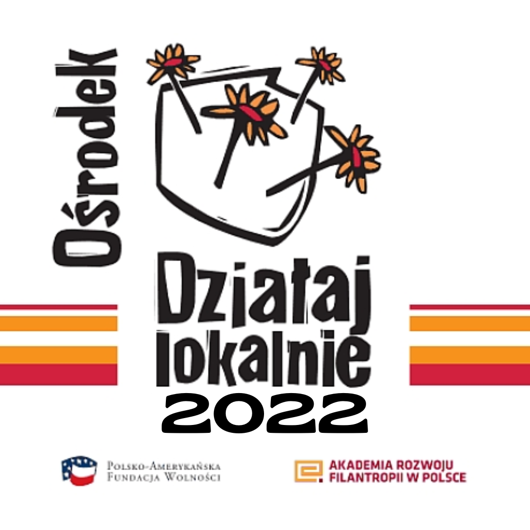 Logo Działaj Lokalnie z datą 2022